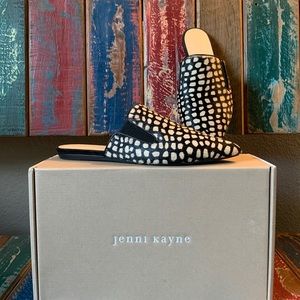 NIB Jenni Kayne Genuine Calf hair mule, size 38 (8us)